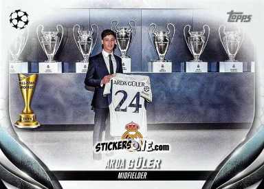 Cromo Arda Güler - UEFA Club Competitions 2023-2024
 n. 152sp - Topps
