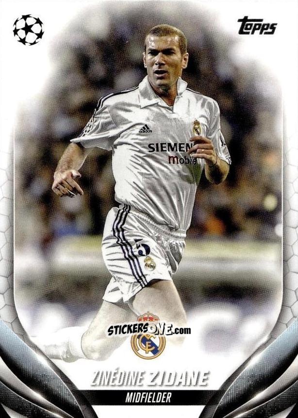 Figurina Zinédine Zidane - UEFA Club Competitions 2023-2024
 n. 10ssp - Topps