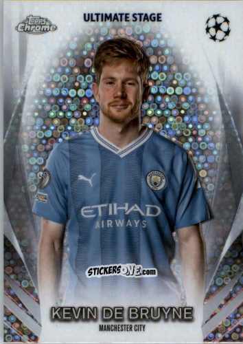 Cromo Kevin De Bruyne - UEFA Club Competitions 2023-2024
 n. USC-33 - Topps