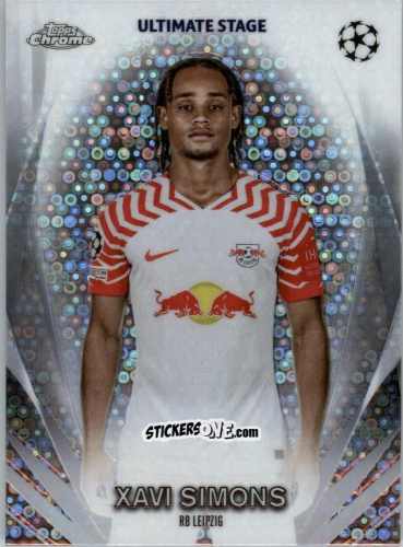 Figurina Xavi Simons - UEFA Club Competitions 2023-2024
 n. USC-49 - Topps