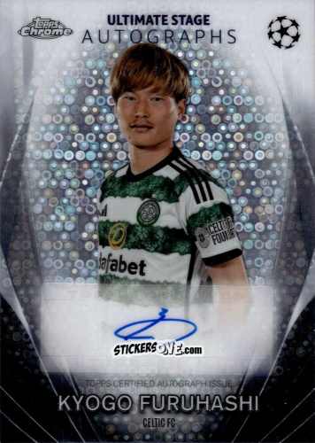Sticker Kyogo Furuhashi - UEFA Club Competitions 2023-2024
 n. UCA-KF - Topps