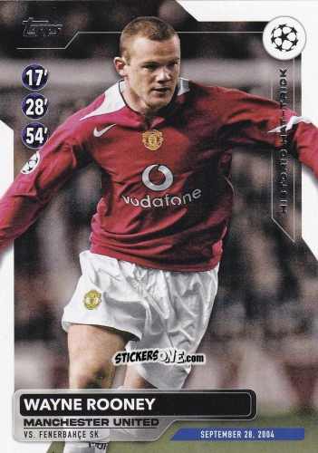 Figurina Wayne Rooney - UEFA Club Competitions 2023-2024
 n. HH-11 - Topps