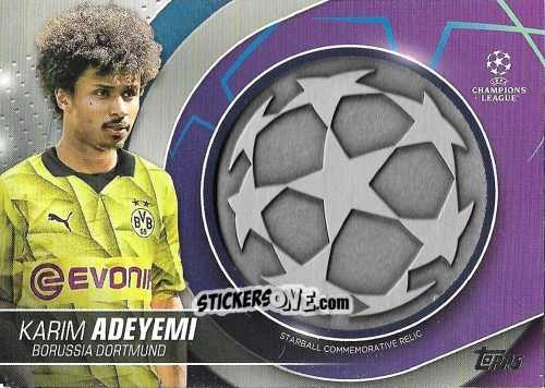 Cromo Karim Adeyemi - UEFA Club Competitions 2023-2024
 n. SC-KA - Topps