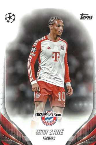 Figurina Leroy Sané - UEFA Club Competitions 2023-2024
 n. 186 - Topps