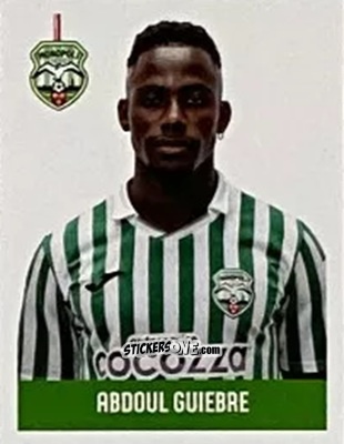 Cromo Abdoul Guiebre - Calciatori Serie C - Girone C 2021-2022
 n. 231 - Panini