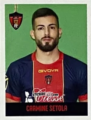 Cromo Carmine Setola - Calciatori Serie C - Girone C 2021-2022
 n. 317 - Panini