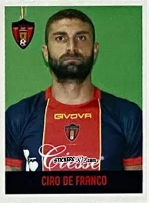 Cromo Ciro De Franco - Calciatori Serie C - Girone C 2021-2022
 n. 312 - Panini