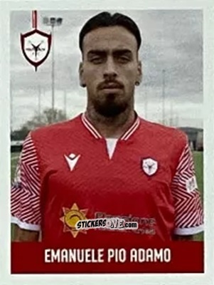 Cromo Emanuele Pio Adamo - Calciatori Serie C - Girone C 2021-2022
 n. 252 - Panini