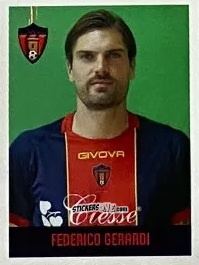 Cromo Federico Gerardi - Calciatori Serie C - Girone C 2021-2022
 n. 328 - Panini