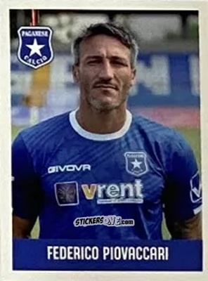Cromo Federico Piovaccari - Calciatori Serie C - Girone C 2021-2022
 n. 286 - Panini