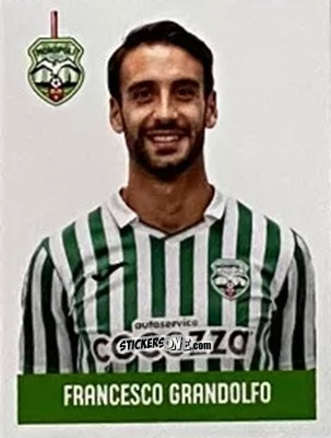 Sticker Francesco Grandolfo - Calciatori Serie C - Girone C 2021-2022
 n. 240 - Panini