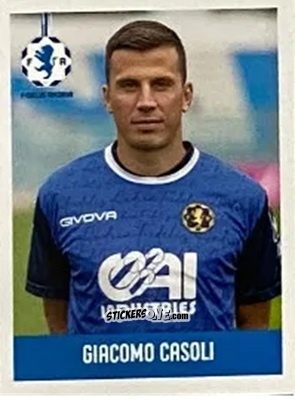 Cromo Giacomo Casoli - Calciatori Serie C - Girone C 2021-2022
 n. 124 - Panini