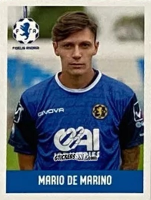 Cromo Mario De Marino - Calciatori Serie C - Girone C 2021-2022
 n. 115 - Panini