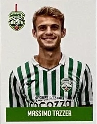 Cromo Massimo Tazzer - Calciatori Serie C - Girone C 2021-2022
 n. 229 - Panini