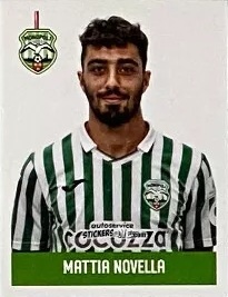 Cromo Mattia Novella - Calciatori Serie C - Girone C 2021-2022
 n. 227 - Panini
