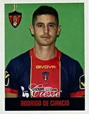 Cromo Rodrigo De Ciancio - Calciatori Serie C - Girone C 2021-2022
 n. 319 - Panini