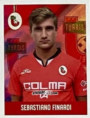 Sticker Sebastiano Finardi - Calciatori Serie C - Girone C 2021-2022
 n. 386 - Panini