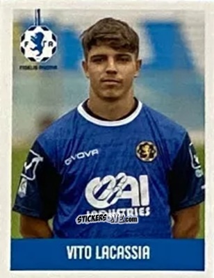 Cromo Vito Lacassia - Calciatori Serie C - Girone C 2021-2022
 n. 116 - Panini