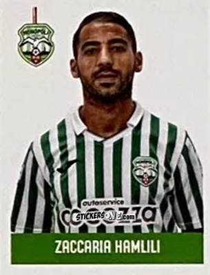 Cromo Zaccaria Hamlili - Calciatori Serie C - Girone C 2021-2022
 n. 232 - Panini