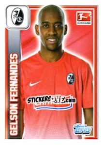 Figurina Gelson Fernandes - German Football Bundesliga 2013-2014 n. 102 - Topps