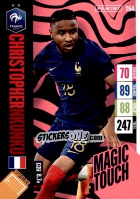 Figurina Christopher Nkunku - England 2024 Tournament Edition. Adrenalyn XL
 n. 264 - Panini