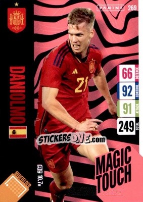 Cromo Dani Olmo - England 2024 Tournament Edition. Adrenalyn XL
 n. 269 - Panini
