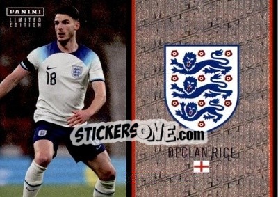 Cromo Declan Rice - England 2024 Tournament Edition. Adrenalyn XL
 n. LE-DR - Panini