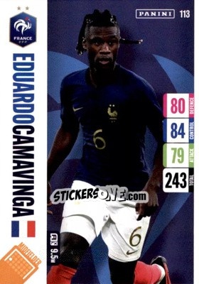 Sticker Eduardo Camavinga - England 2024 Tournament Edition. Adrenalyn XL
 n. 113 - Panini