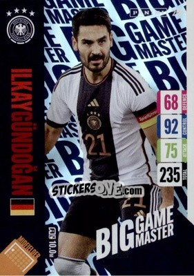 Figurina Ilkay Gündoğan - England 2024 Tournament Edition. Adrenalyn XL
 n. 260 - Panini