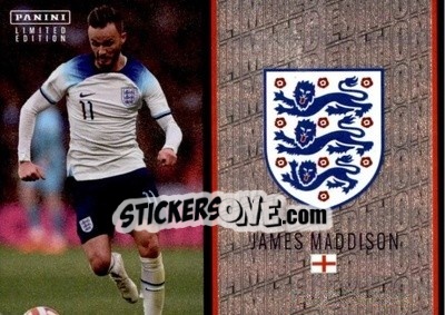 Sticker James Maddison - England 2024 Tournament Edition. Adrenalyn XL
 n. LE-JM - Panini