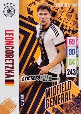 Cromo Leon Goretzka - England 2024 Tournament Edition. Adrenalyn XL
 n. 230 - Panini