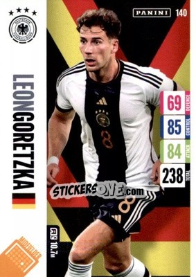 Cromo Leon Goretzka - England 2024 Tournament Edition. Adrenalyn XL
 n. 140 - Panini