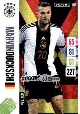 Sticker Marvin Ducksch - England 2024 Tournament Edition. Adrenalyn XL
 n. 150 - Panini