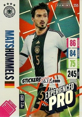 Figurina Mats Hummels - England 2024 Tournament Edition. Adrenalyn XL
 n. 255 - Panini