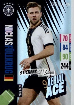 Sticker Niclas Füllkrug - England 2024 Tournament Edition. Adrenalyn XL
 n. 237 - Panini