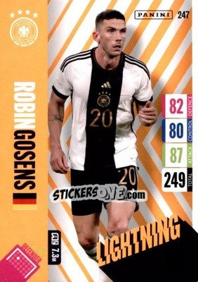 Sticker Robin Gosens - England 2024 Tournament Edition. Adrenalyn XL
 n. 247 - Panini