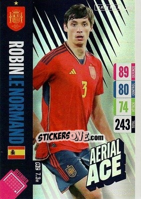 Sticker Robin Le Normand - England 2024 Tournament Edition. Adrenalyn XL
 n. 239 - Panini