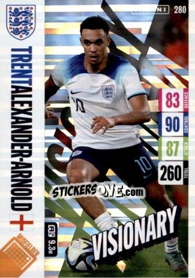Figurina Trent Alexander-Arnold - England 2024 Tournament Edition. Adrenalyn XL
 n. 280 - Panini