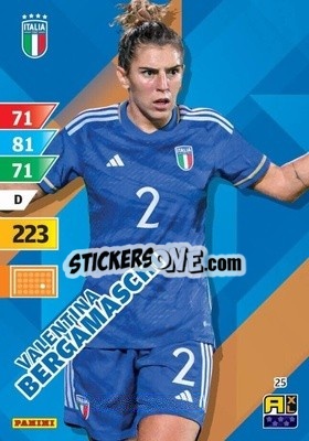 Cromo Valentina Bergamaschi