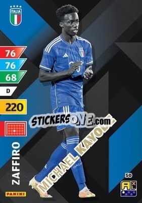 Sticker Michael Kayode - Azzurri 2024. Adrenalyn XL
 n. 50 - Panini
