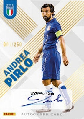 Sticker Andrea Pirlo - Azzurri 2024. Adrenalyn XL
 n. EXS1 - Panini