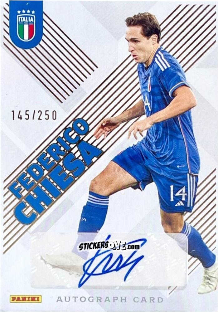 Sticker Federico Chiesa - Azzurri 2024. Adrenalyn XL
 n. EXS2 - Panini