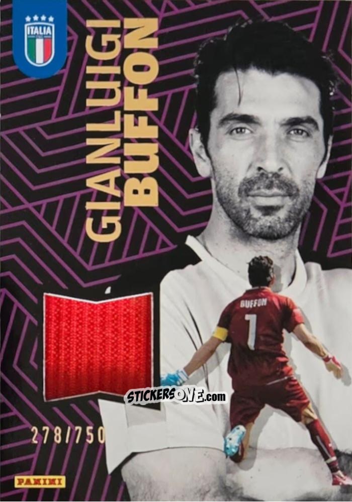 Cromo Gianluigi Buffon - Azzurri 2024. Adrenalyn XL
 n. EXS4 - Panini