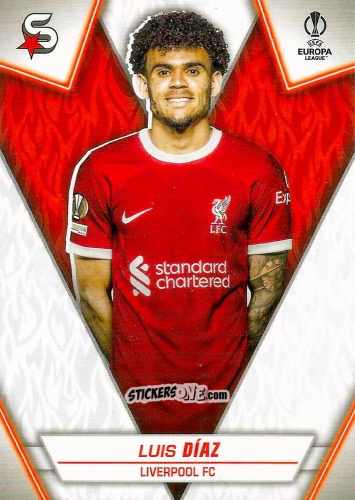 Cromo Luis Díaz - UEFA Club Competitions Superstars 2023-2024
 n. 85 - Topps