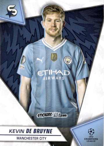 Cromo Kevin De Bruyne - UEFA Club Competitions Superstars 2023-2024
 n. 88 - Topps