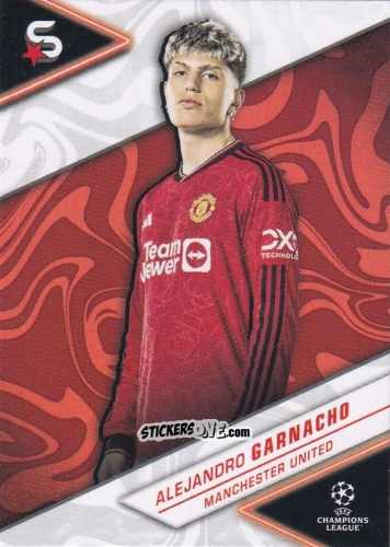 Figurina Alejandro Garnacho - UEFA Club Competitions Superstars 2023-2024
 n. 99 - Topps