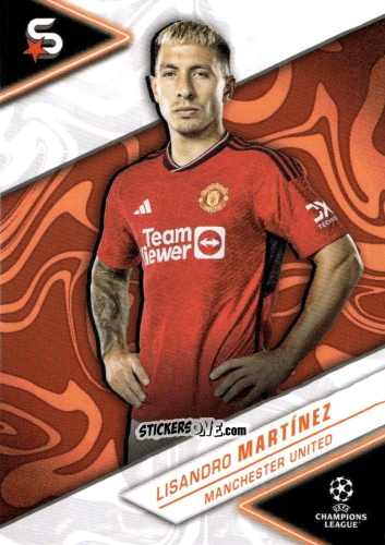 Cromo Lisandro Martínez - UEFA Club Competitions Superstars 2023-2024
 n. 100 - Topps
