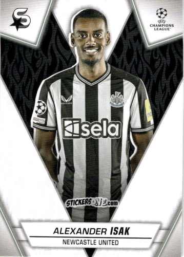 Sticker Alexander Isak - UEFA Club Competitions Superstars 2023-2024
 n. 102 - Topps