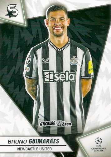 Sticker Bruno Guimarães - UEFA Club Competitions Superstars 2023-2024
 n. 106 - Topps