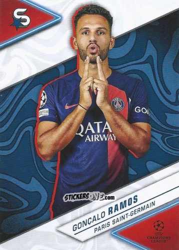 Figurina Gonçalo Ramos - UEFA Club Competitions Superstars 2023-2024
 n. 114 - Topps